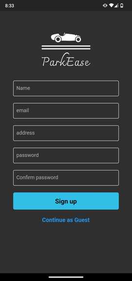 ParkEase – screenshot 2