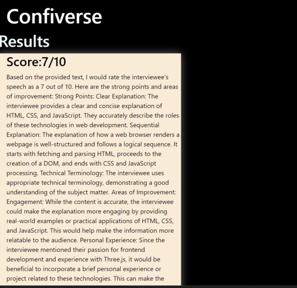 ConfiVerse – screenshot 1