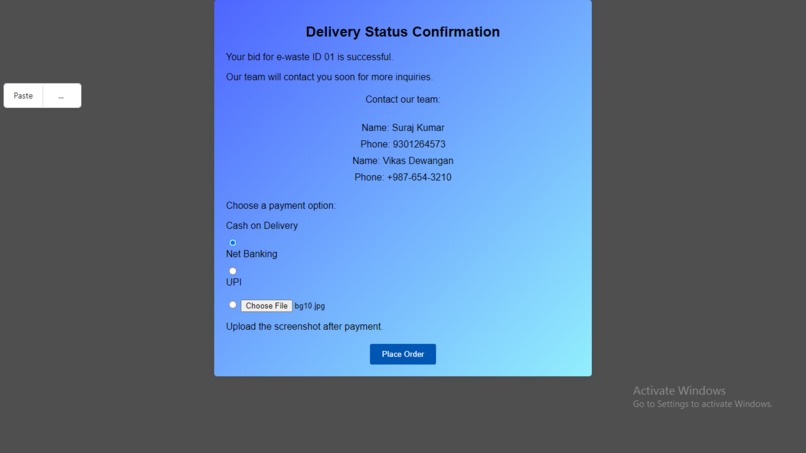 E-waste facility locator – screenshot 18