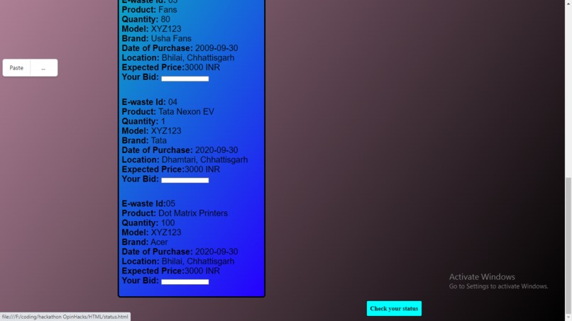 E-waste facility locator – screenshot 19
