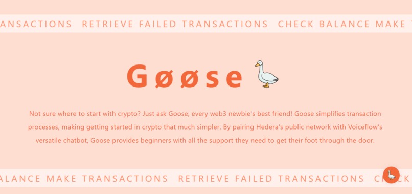 BlockchainGoose – screenshot 2