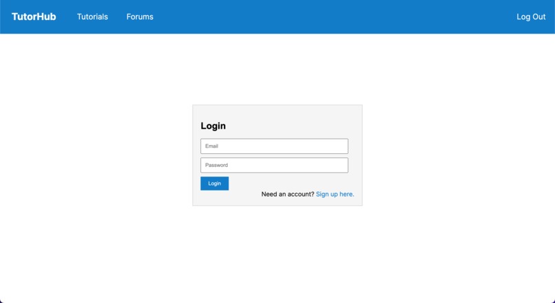 TutorHub – screenshot 1