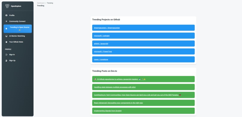 OpenExplore – screenshot 5