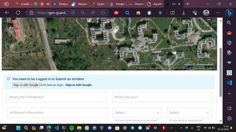 Geo-Guard Emergency App – screenshot 4