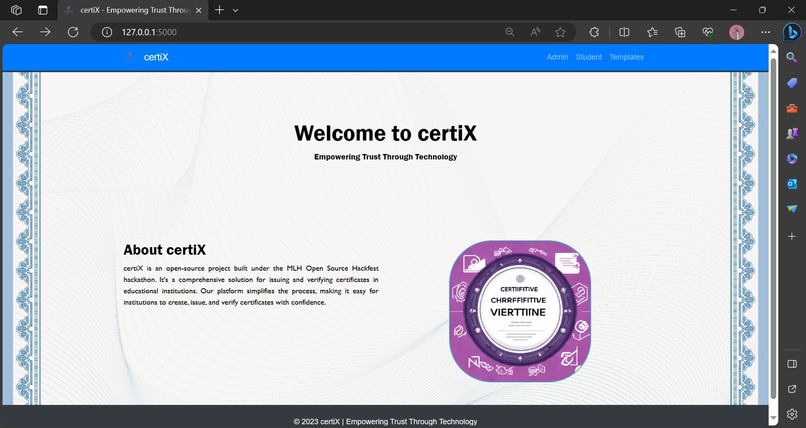 CertiX – screenshot 3