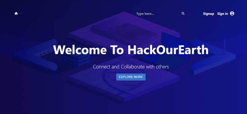 HackOurEarth – screenshot 2
