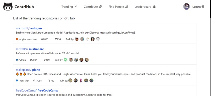 ContriHub – screenshot 3
