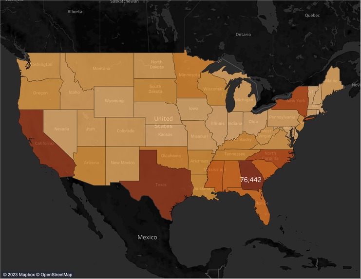 Wildfires in the United States from 2000 to 2010  – screenshot 3
