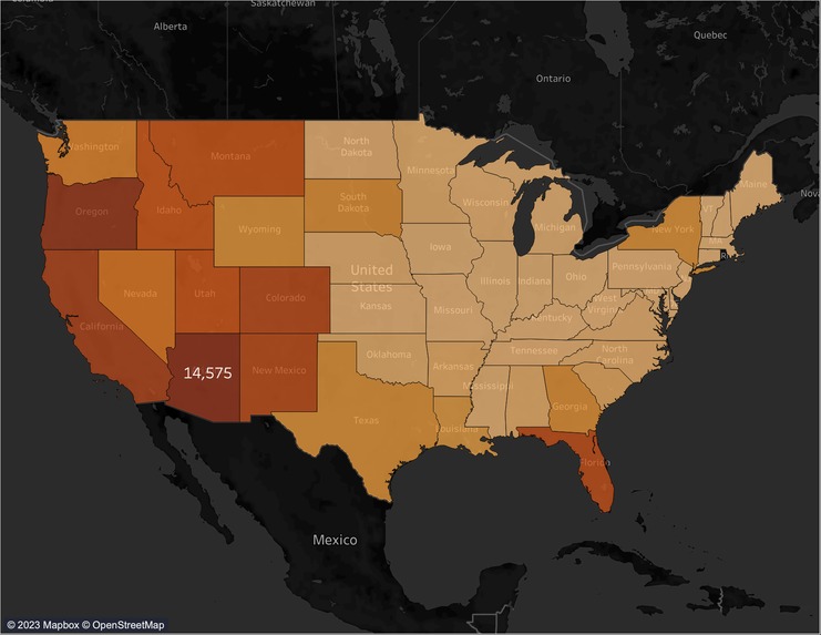 Wildfires in the United States from 2000 to 2010  – screenshot 4