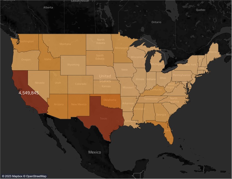 Wildfires in the United States from 2000 to 2010  – screenshot 6
