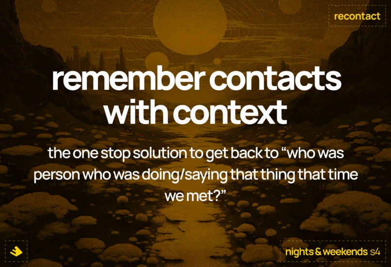 Recontact – screenshot 1