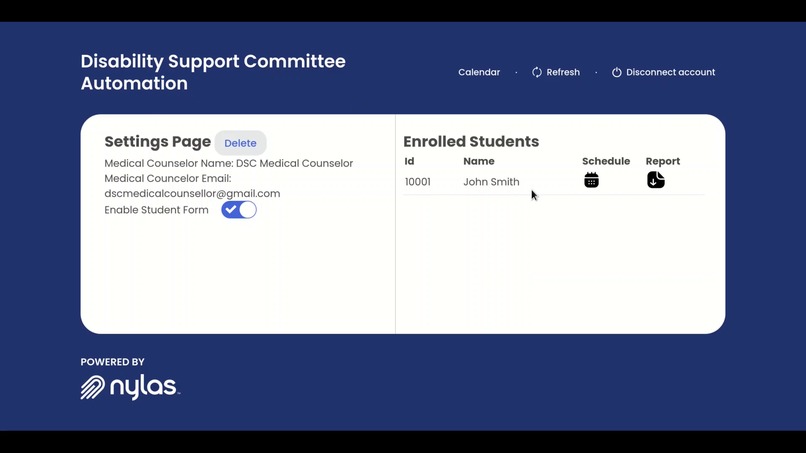 Disability Support Committee Automation – screenshot 6