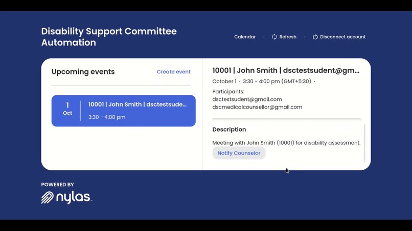 Disability Support Committee Automation – screenshot 9