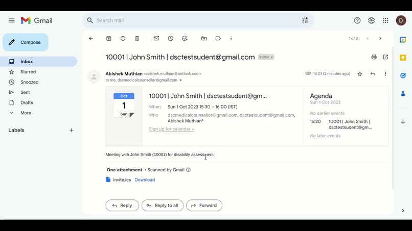 Disability Support Committee Automation – screenshot 10