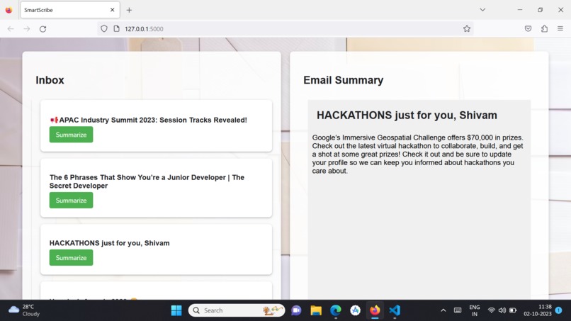 SmartScribe – screenshot 1