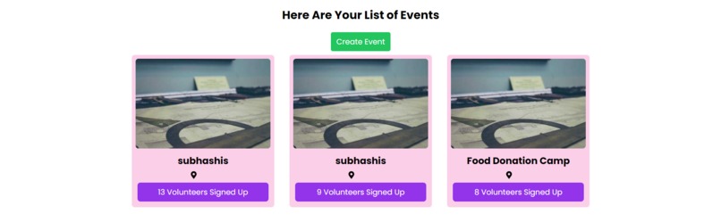 EventsHub – screenshot 2