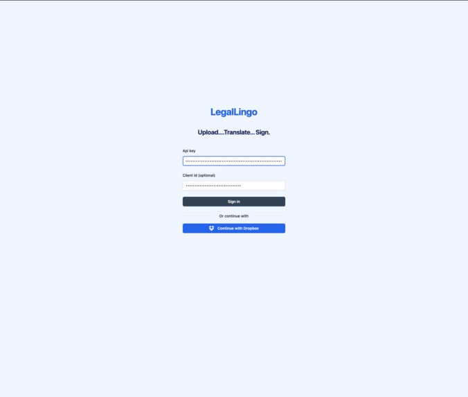 LegalLingo.ai – screenshot 1