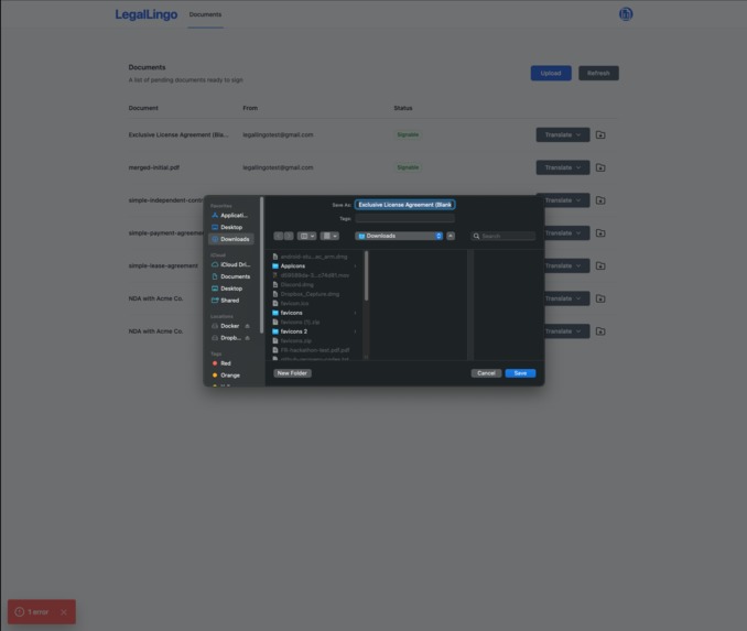 LegalLingo.ai – screenshot 2