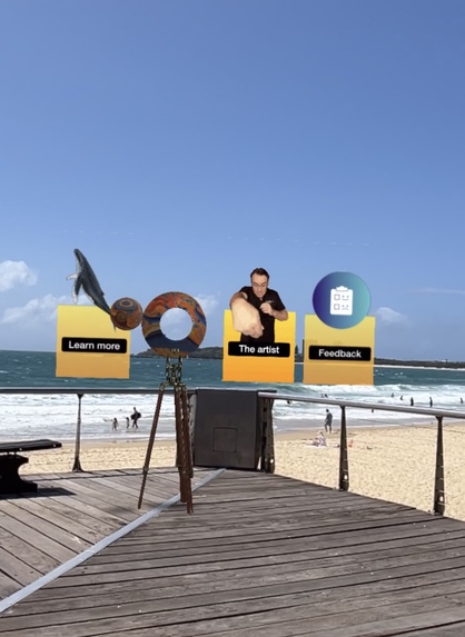 AR Artist Tourism Experience – screenshot 1