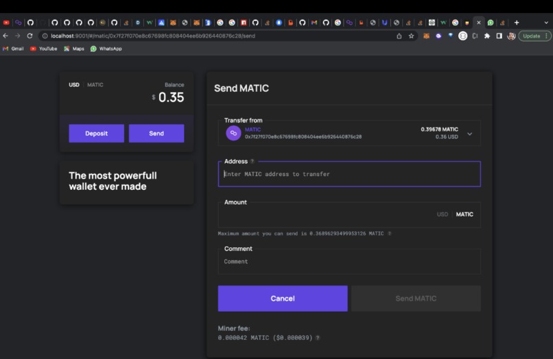 Web3One – screenshot 3