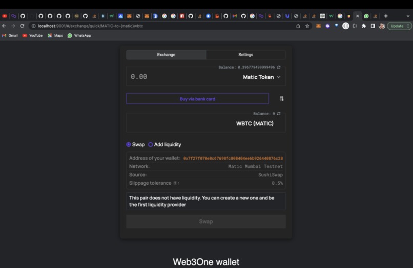 Web3One – screenshot 4