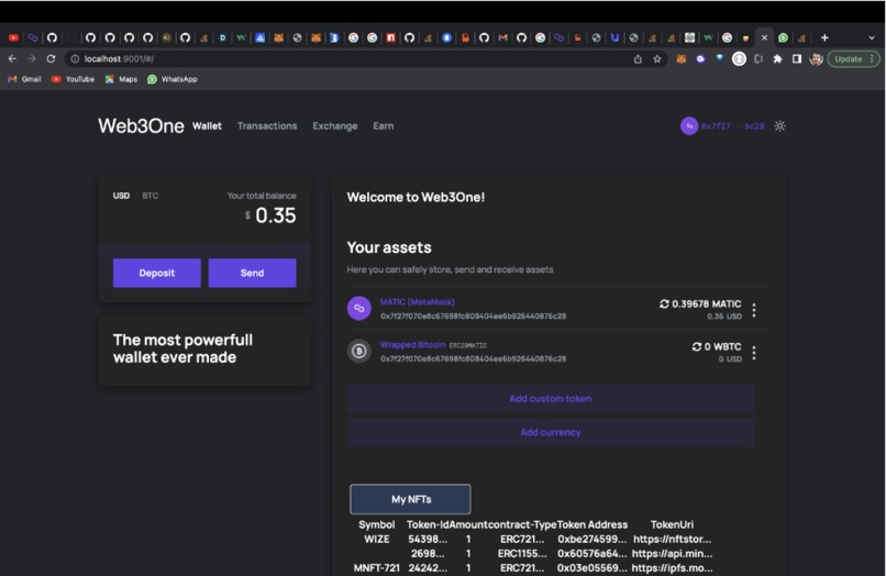 Web3One – screenshot 6