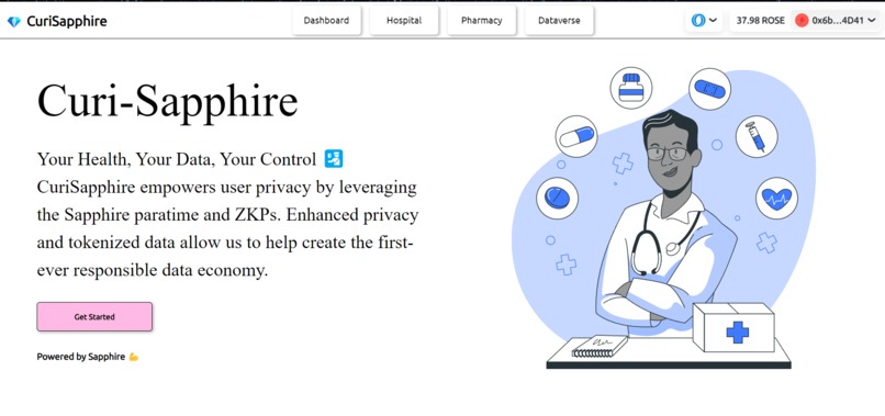 CuriSapphire – screenshot 1