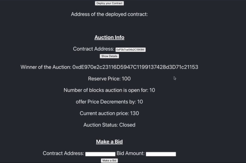 weAuction – screenshot 1