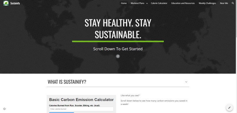Sustainify – screenshot 1