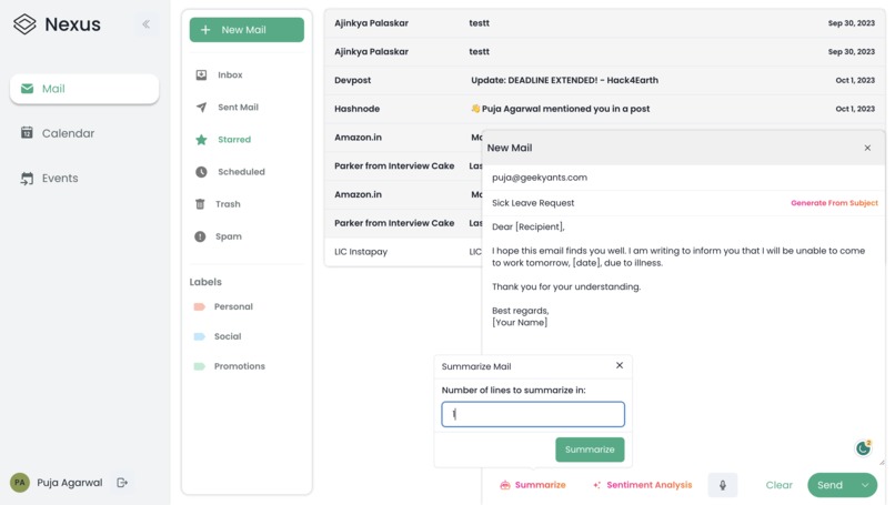 Productivity Nexus – screenshot 5