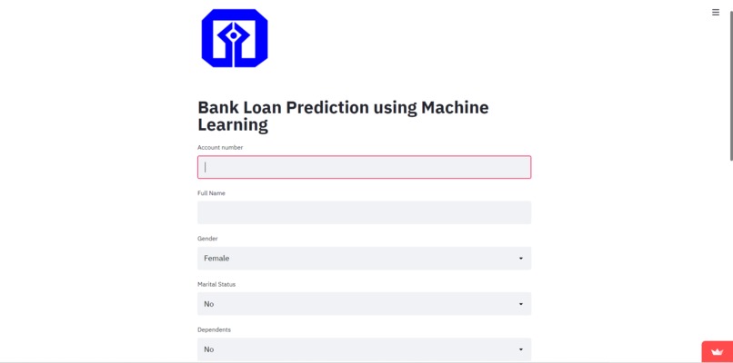 Loan Prediction – screenshot 1