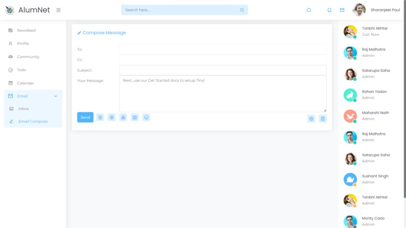 AlumNet – screenshot 1
