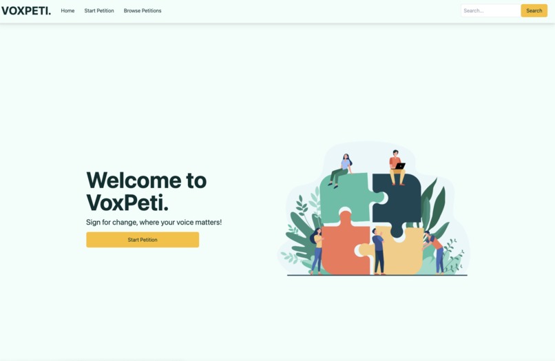 VOXPETI – screenshot 1