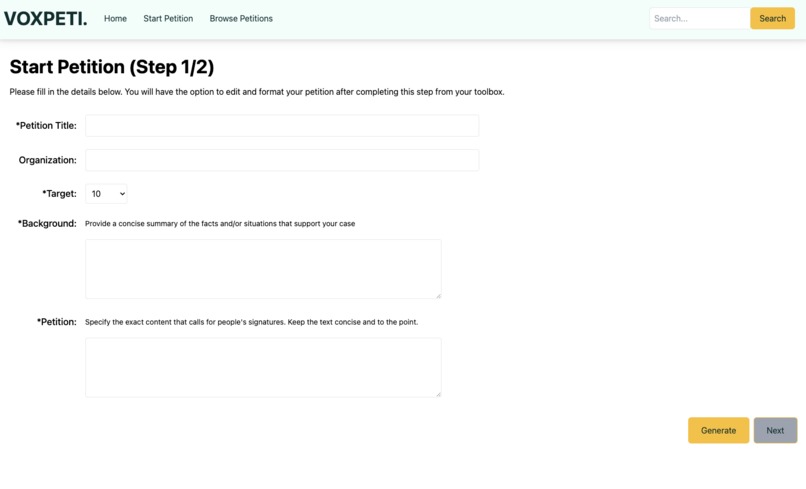 VOXPETI – screenshot 2