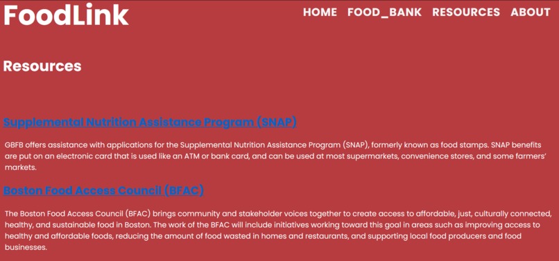 Foodlink – screenshot 2