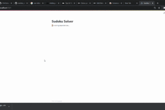 Sudoku Solver