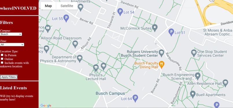 whereINVOLVED – screenshot 1