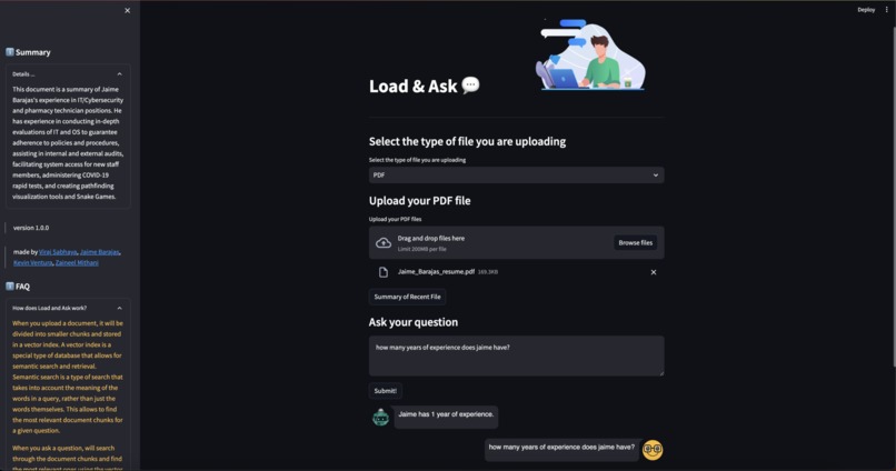 Load-N-Ask – screenshot 1