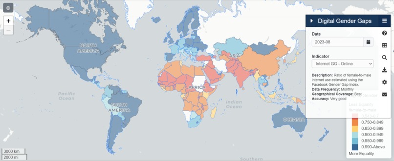 Digital Gender Gap Viewer – screenshot 2