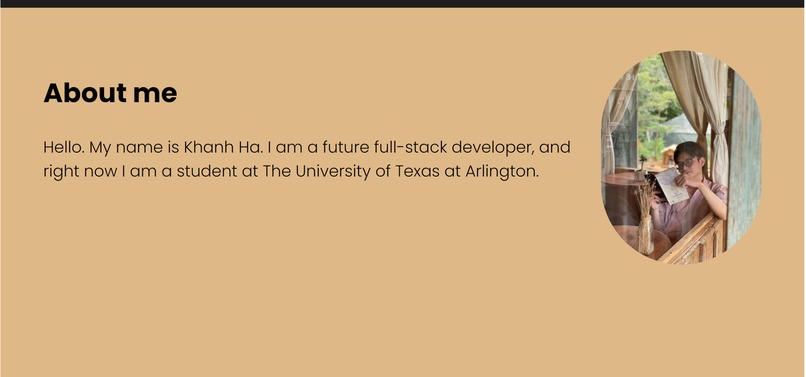 My Portfolio – screenshot 1