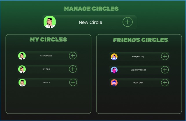 Spotify Circles – screenshot 2