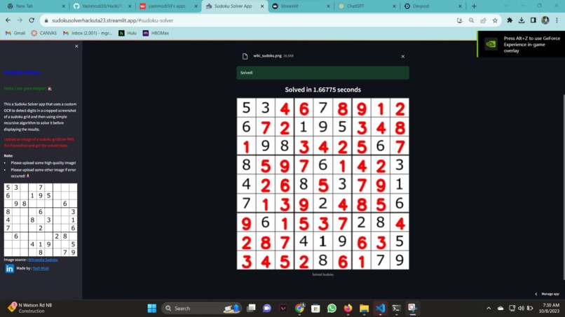 Sudoku Solver – screenshot 2
