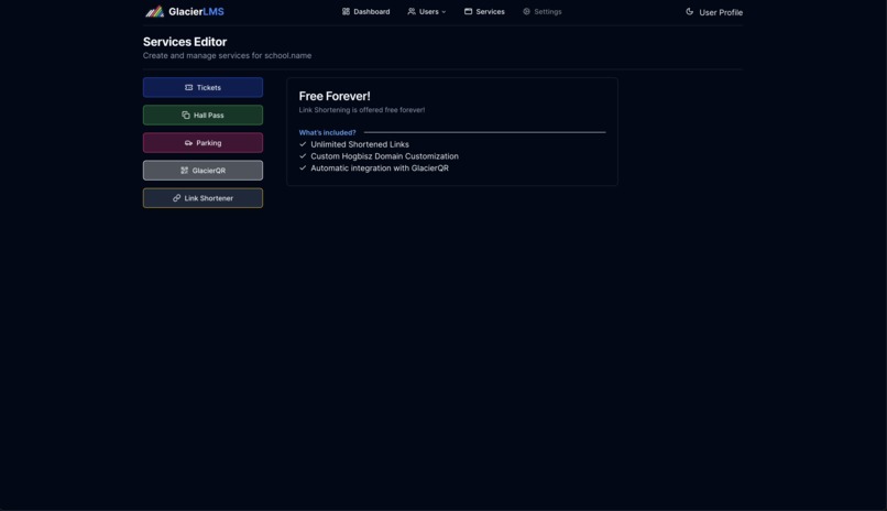 GlacierLMS – screenshot 5