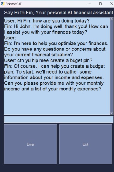 FinanceGPT – screenshot 1