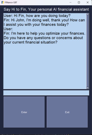 FinanceGPT – screenshot 2