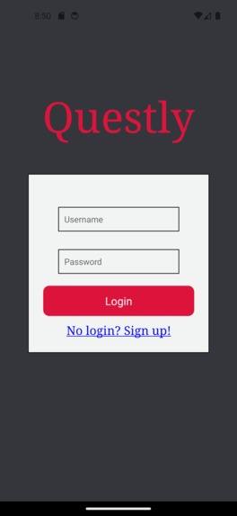 Questly – screenshot 1