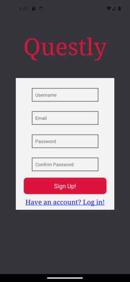 Questly – screenshot 2