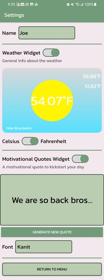 HealthyApp – screenshot 2
