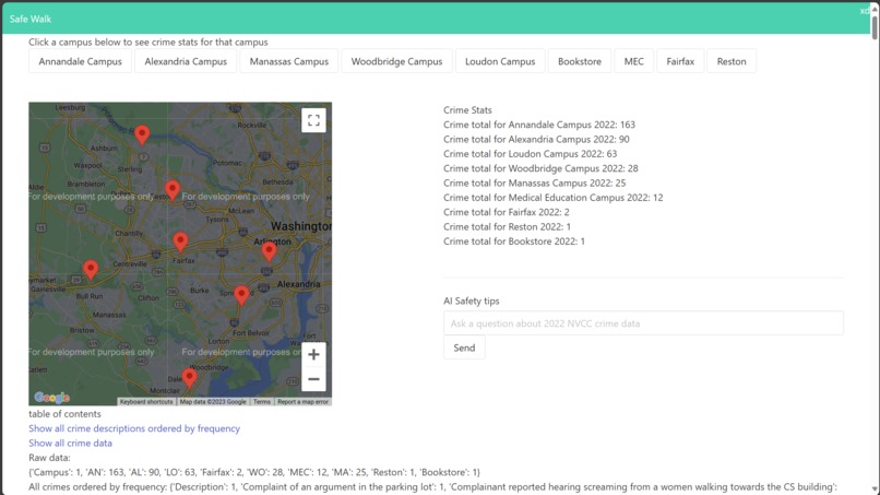 SafeWalk – screenshot 1