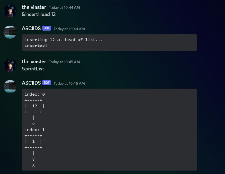 ASCIIDS – screenshot 3